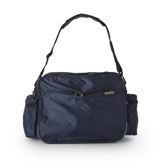 Medical Tote Original Home Health Shoulder Bag Navy Blue Nylon 7 X 11 X 14 Inch - 530638