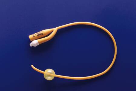Teleflex LLC Teleflex Medical PureGold Foley Catheter, 22 Fr., 5 cc 318122, 1 Each