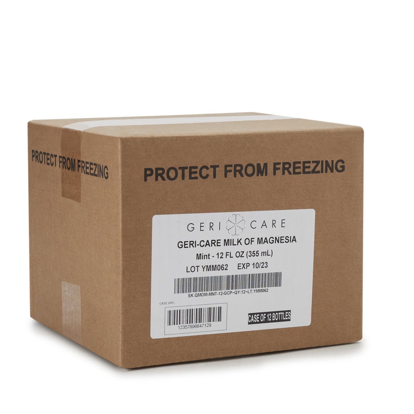 Geri-Care® Magnesium Hydroxide Laxative, 12-ounce Bottle QMOM-MNT-12-GCP