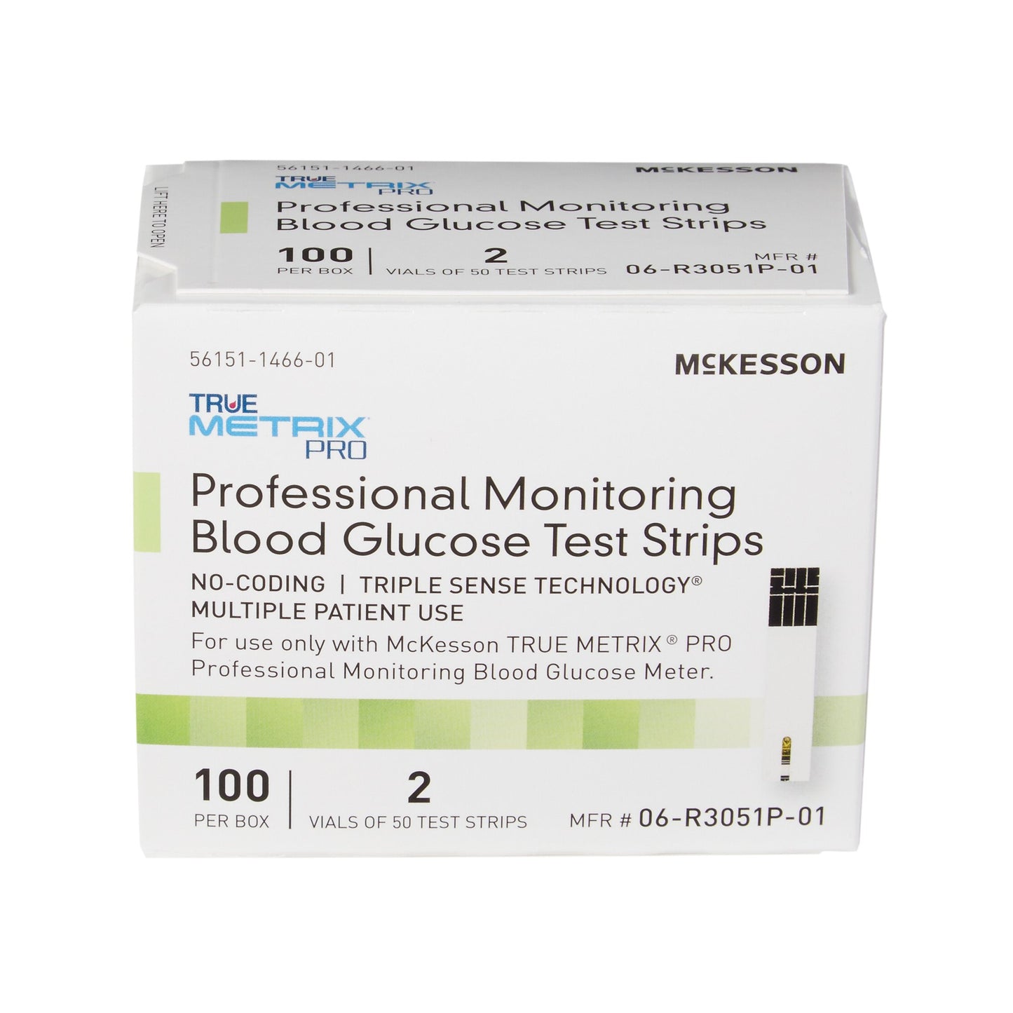 McKesson True Metrix Pro Test Strips for Blood Glucose 06-R3051P-01