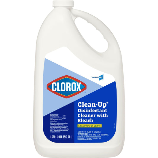 Surface Disinfectant Cleaner Refill CloroxPro™ Clorox® Clean-Up® with Bleach Manual Pour Liquid 1 gal. Jug Chlorine Scent NonSterile - 35420