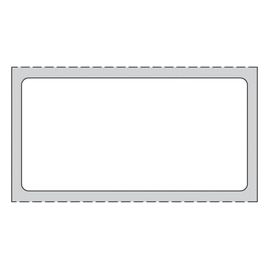PDC® White Blank Thermal Label, 1 x 2 Inch THERMD16