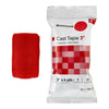 Cast Tape McKesson 3 Inch X 12 Foot Fiberglass Red - 115-3R