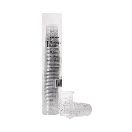 McKesson Graduated Drinking Cup, 10 oz., Clear 16-PDC10G