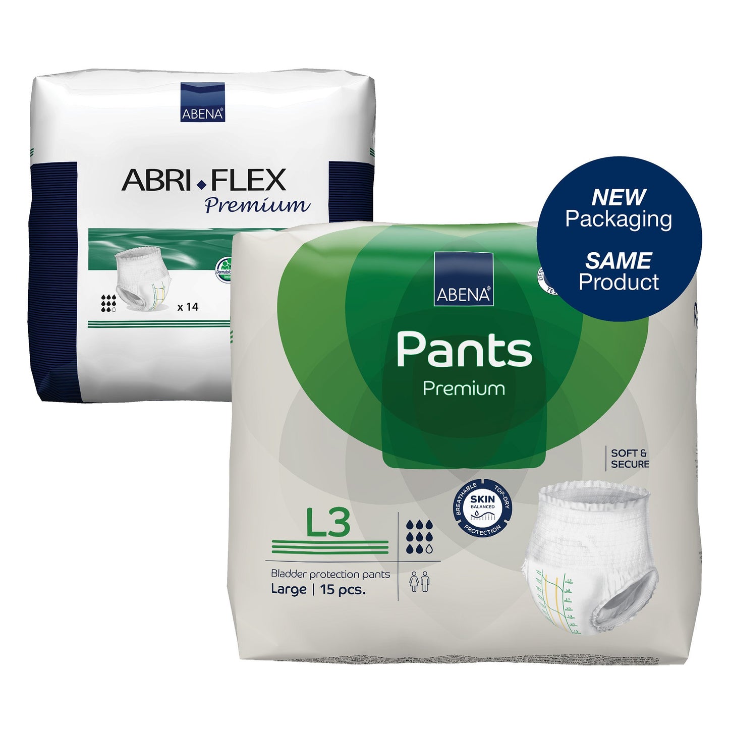 Abena® Premium Pants L3 Incontinence Brief, Large 1000021327