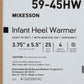 McKesson Infant Heel Warmer, 3¾ x 5½ Inch 59-45HW