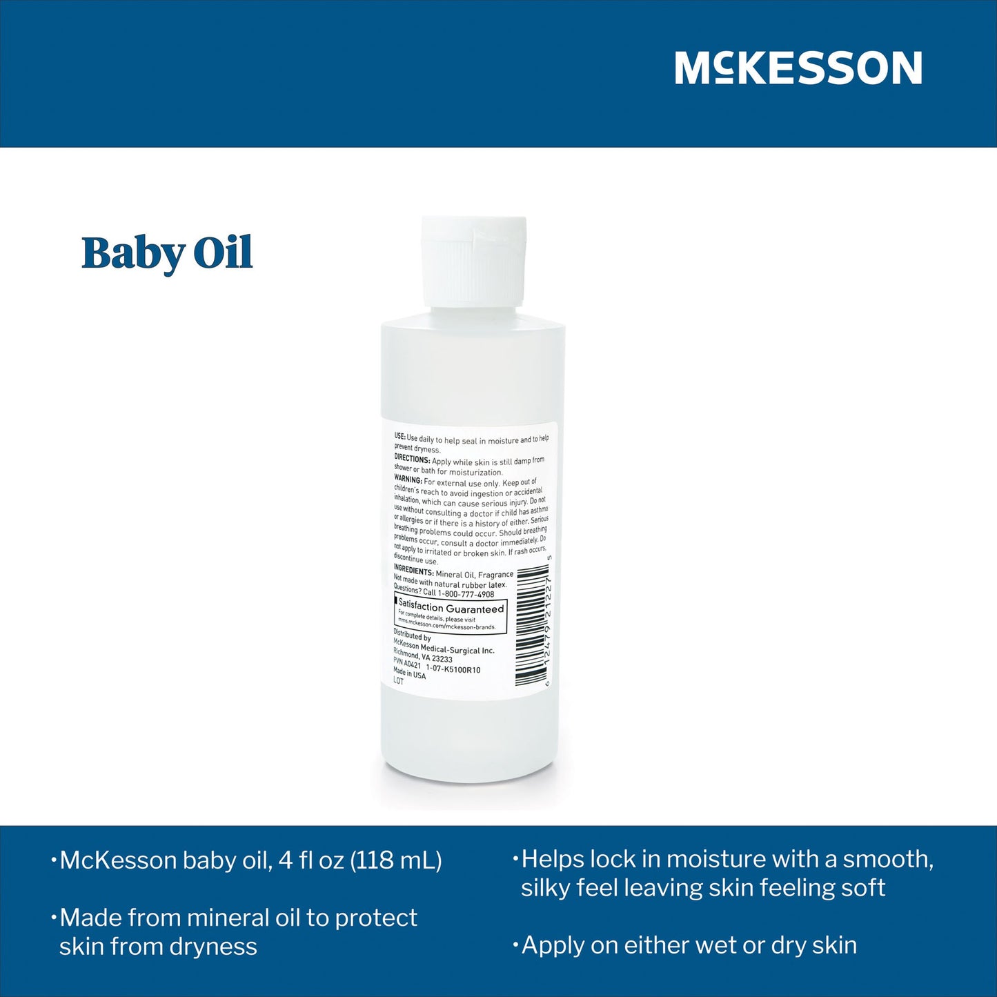 McKesson Baby Oil 16-6399