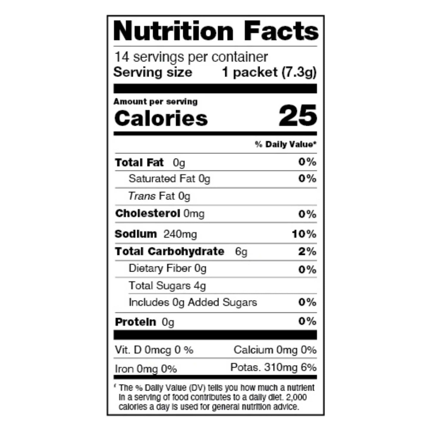 Cure Electrolyte Drink Mix made with Coconut Water, Lemonade, 7.7-gram Packets HM1001