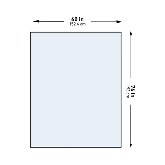 General Purpose Drape McKesson Large Reverse Fold Drape Sheet 60 W X 76 L Inch Sterile - 16-I80-12408-S