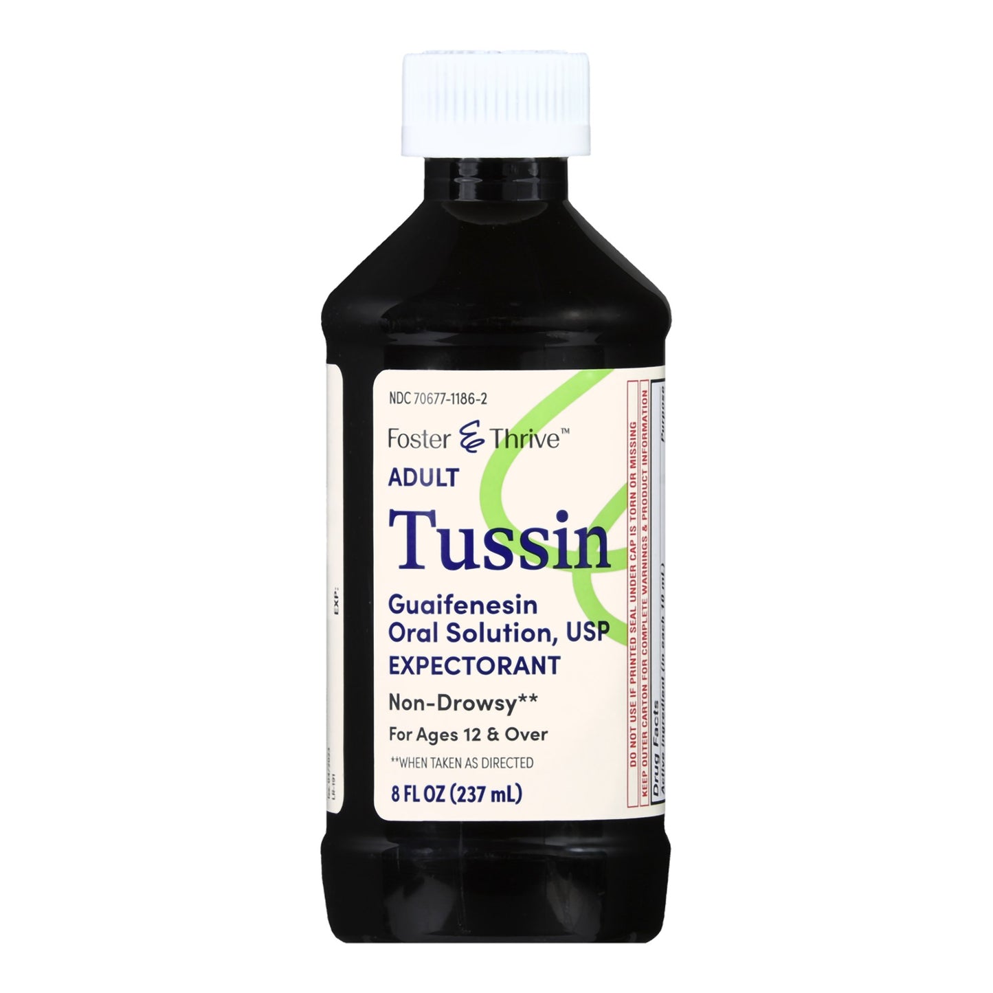 Thrive & Foster™ Adult Tussin Guaifenesin Oral Solution, USP 70677118602