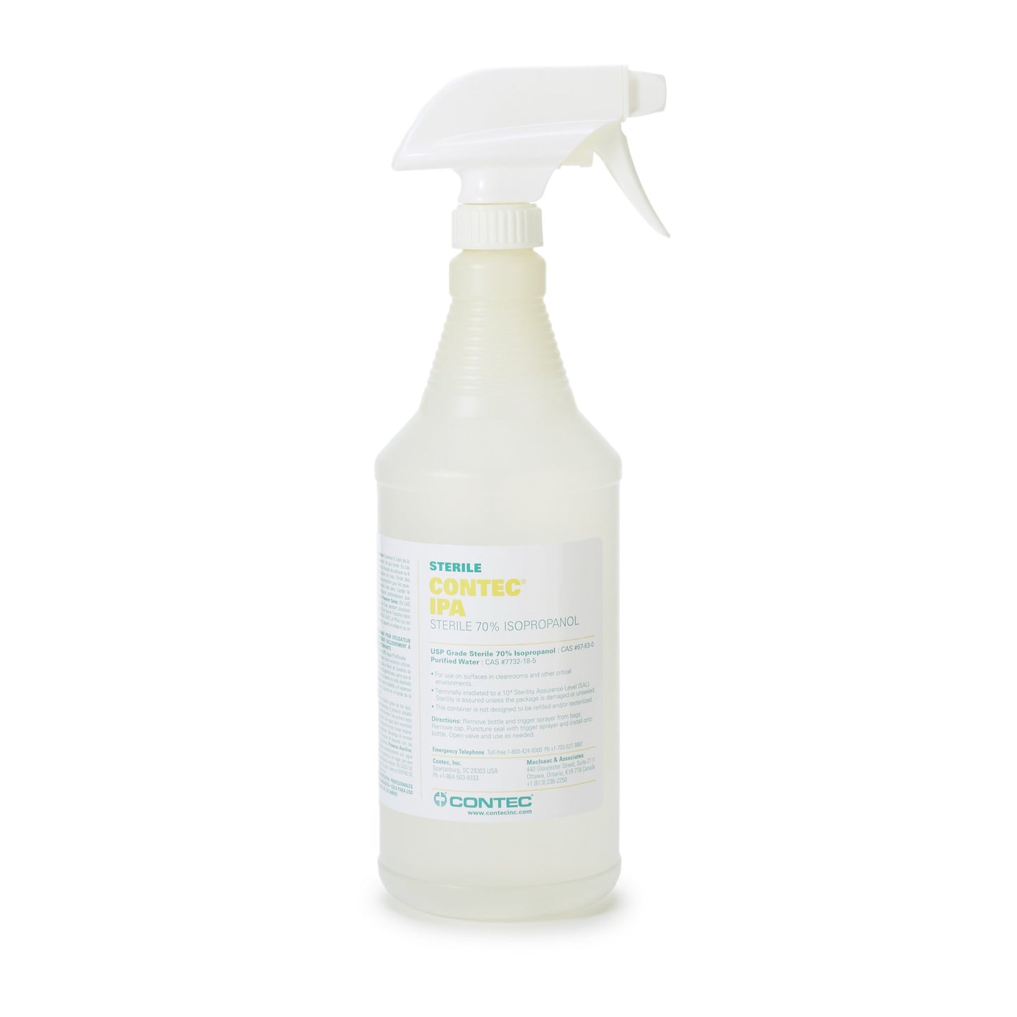 Contec® Isopropyl Alcohol Antiseptic, 32 oz. Bottle SB327030IR