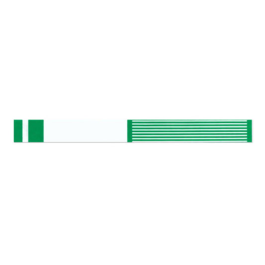 Precision Dynamics ShortStay Patient Identification Band, Green 3000-22-PDR, Box of 1000