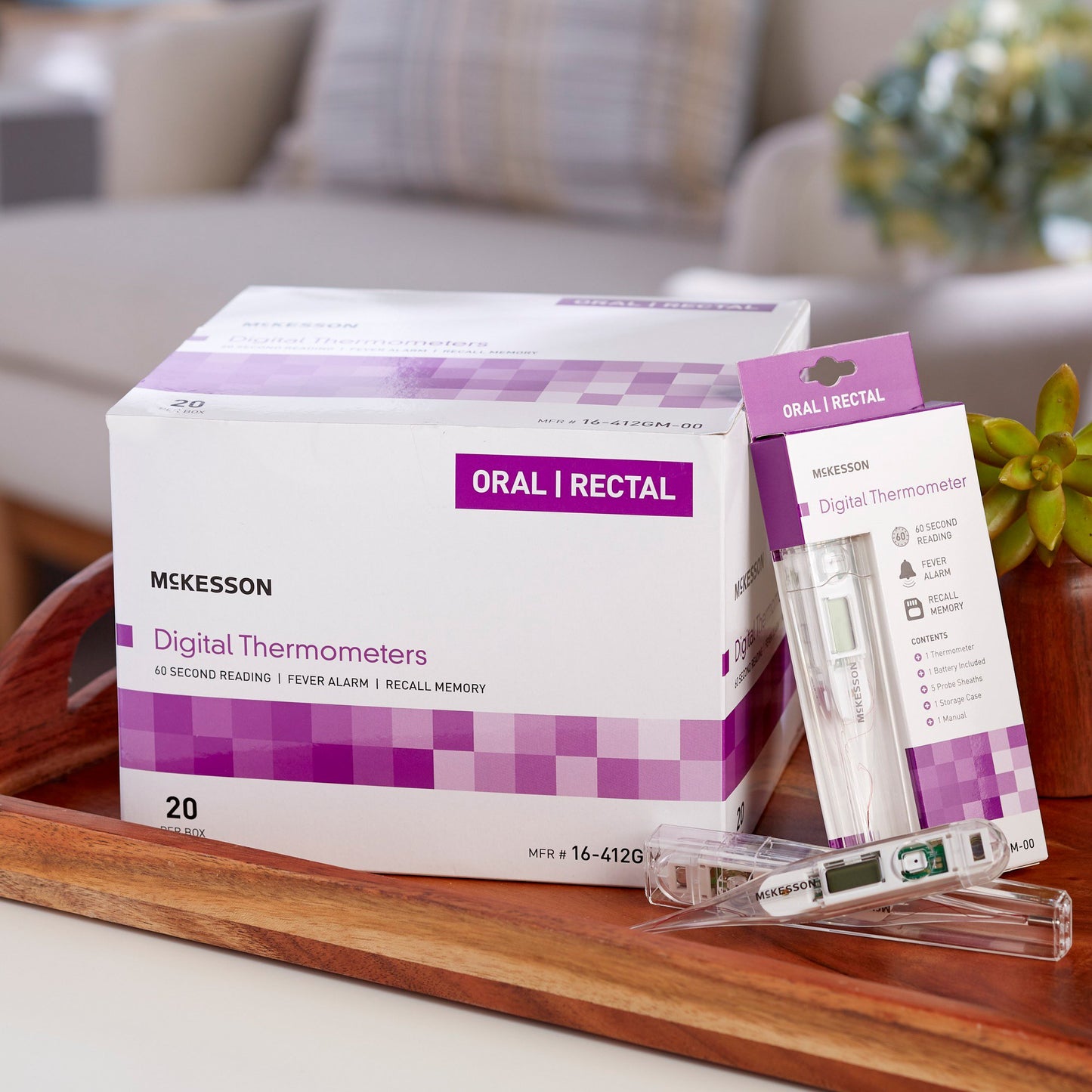 McKesson Digital Stick Thermometer 16-412GM-00