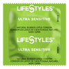 Lifestyles® Ultra Sensitive Lubricated Latex Condom 310197