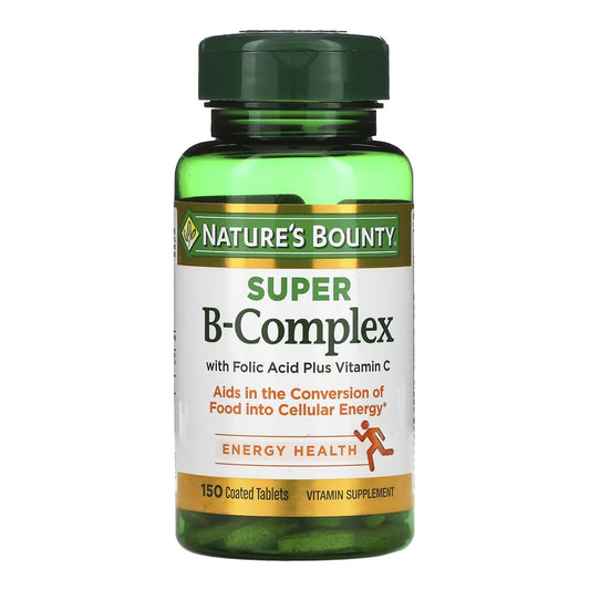 Multivitamin Supplement Nature's Bounty® Vitamin B / Folic acid / Ascorbic Acid 60 mg - 100 mcg - 400 mcg Strength Tablet 150 per Bottle 07431213168
