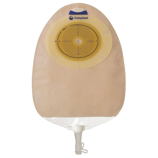 Urostomy Pouch SenSura® One-Piece System 10-3/8 Inch Length, Maxi Flat, Trim to Fit 3/8 to 3 Inch Stoma Drainable - 11804