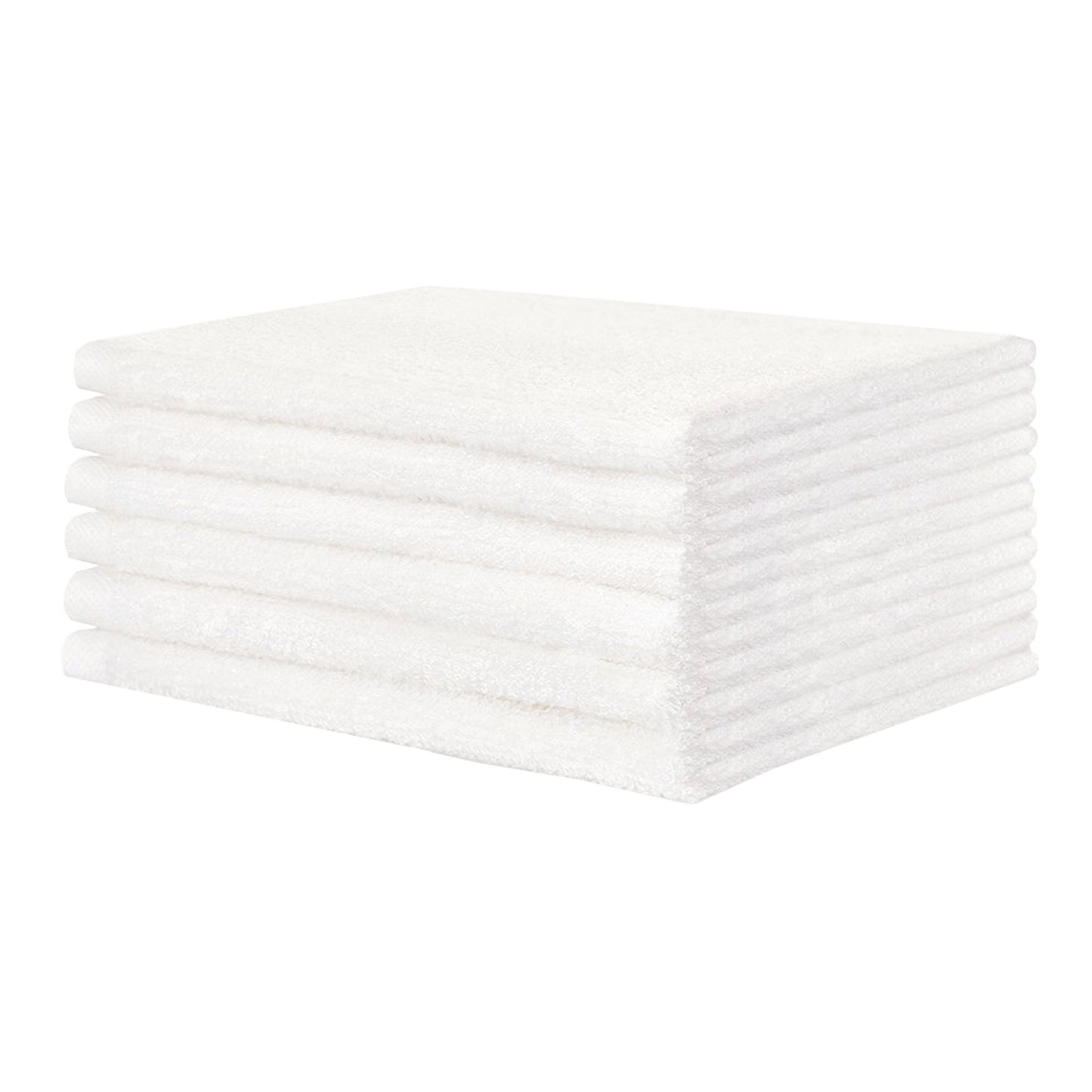Washcloth 12 X 12-3/4 Inch White Reusable - V11-12127P