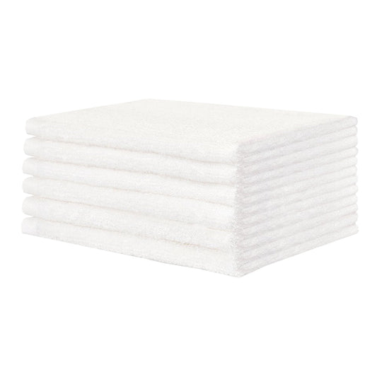 Washcloth 12 X 12-3/4 Inch White Reusable - V11-12127P
