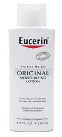 Hand and Body Moisturizer Eucerin® Original 8.4 oz. Bottle Unscented Lotion - 72140011019