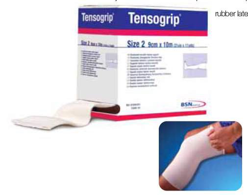 BSN Medical Tensogrip Pull On Elastic Tubular Support Bandage, 4 Inch x 11 Yard 7584FL, Box of 1