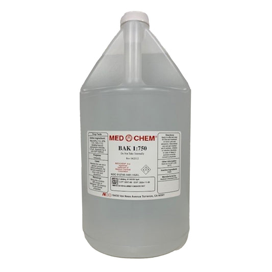 BAK 1:750 Benzalkonium Chloride Antiseptic, 1-gallon Bottle 1451B-1GL