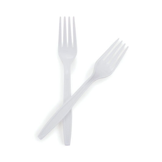 McKesson Polypropylene Fork, White 16-9000