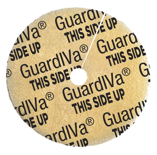 Antimicrobial Hemostatic Protective Disc GuardIVa® CHG (Chlorhexidine Glutonate) 1 Inch Disc / 4 mm Hole Diameter Sterile - FP-23-AD008