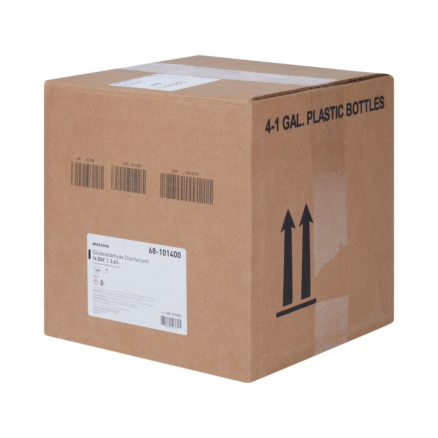 McKesson Glutaraldehyde High Level Disinfectant, 1 gal Jug 68-101400