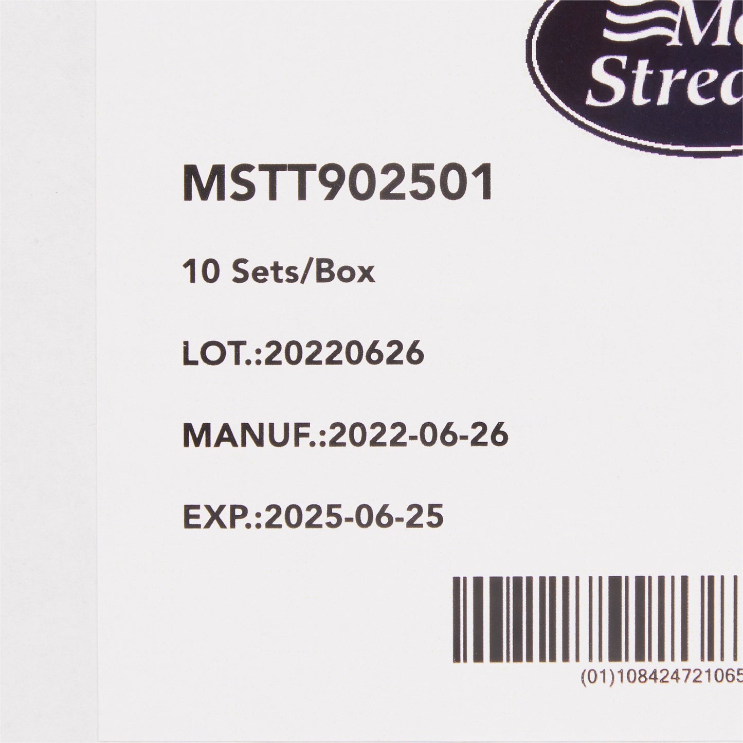 Pharmacy Pump Tube Set McKesson MSTT902501