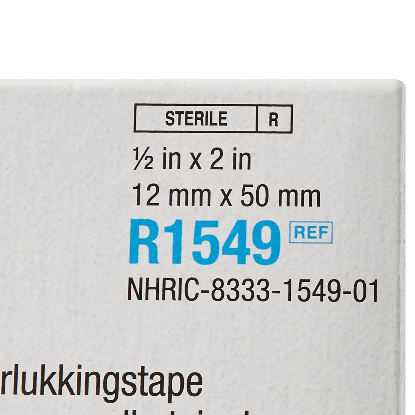3M™ Steri-Strip™ Skin Closure Strip, 1/2 X 2 Inch R1549