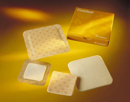 Coloplast Biatain Hydrocolloid Adhesive with Border Foam Dressing, 4 x 4 Inch 3430, 1 Each