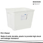 McKesson Prevent® Pharmaceutical Waste Container, 8 Gal., 13.5 x 17.3 x 13 inch 2256