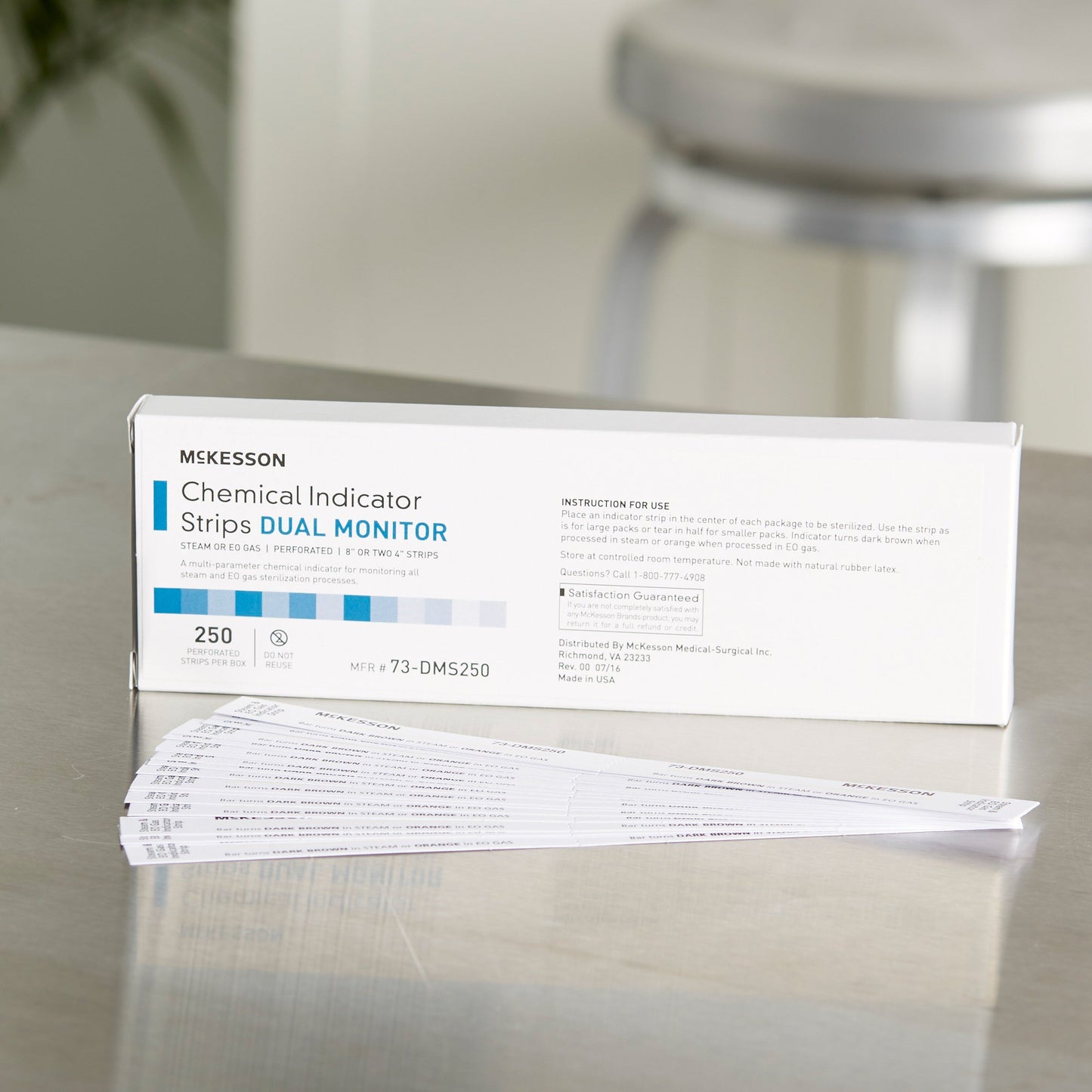 McKesson Sterilization Chemical Indicator Strip 73-DMS250
