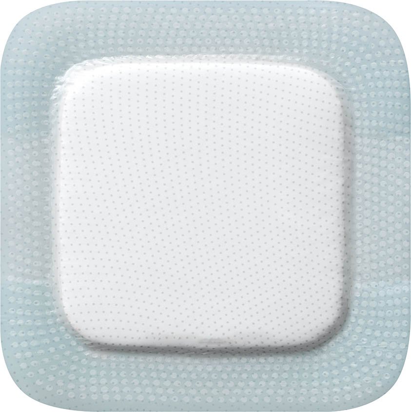 Foam Dressing Biatain® Silicone 3 X 3 Inch With Border Film Backing Silicone Adhesive Square Sterile - 33434