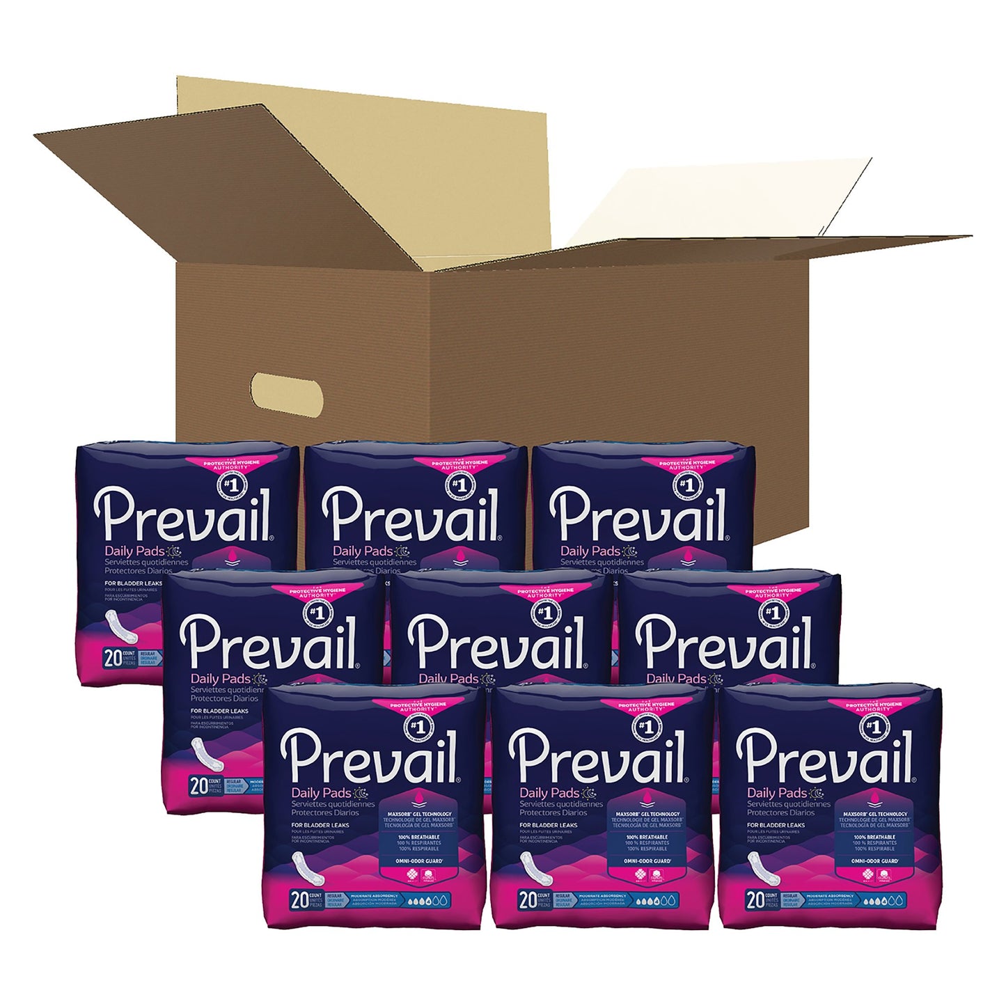 Prevail®_Daily_Pads_Moderate_Bladder_Control_Pad,_9¼-Inch_Length_|_BC-012_Medsitis_Medical_Supply_5_medsitis.com