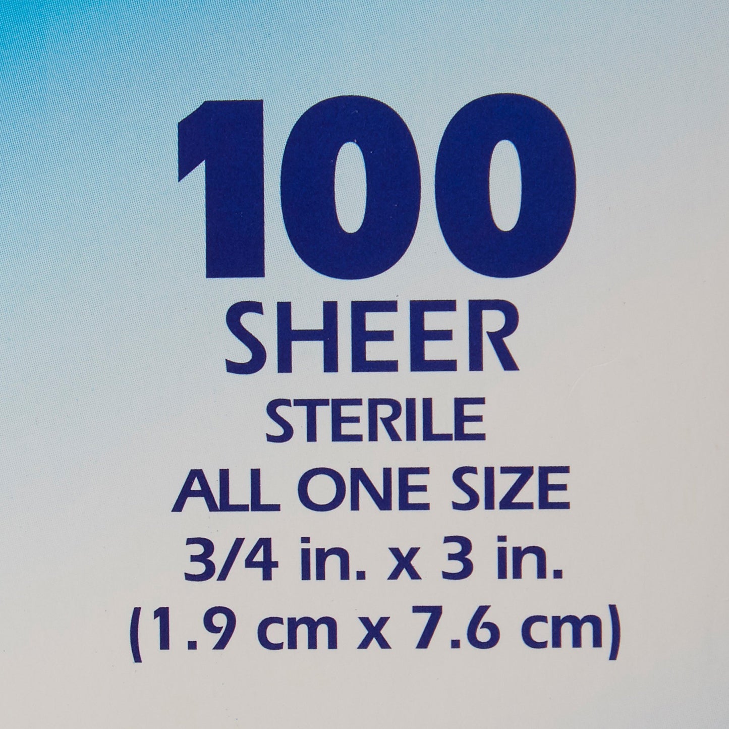 American® White Cross Stat Strip® Tan Adhesive Strip, ¾ x 3 Inch 152001