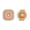 Ostomy Barrier New Image™ CeraPlus™ Precut, Extended Wear Adhesive Tape Borders 57 mm Flange Red Code System 1-1/4 Inch Opening - 11506