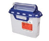 Pharmaceutical Waste Container Recykleen™ White Base 12 H X 12 W X 4-4/5 D Inch Horizontal Entry 1.35 Gallon - 305058