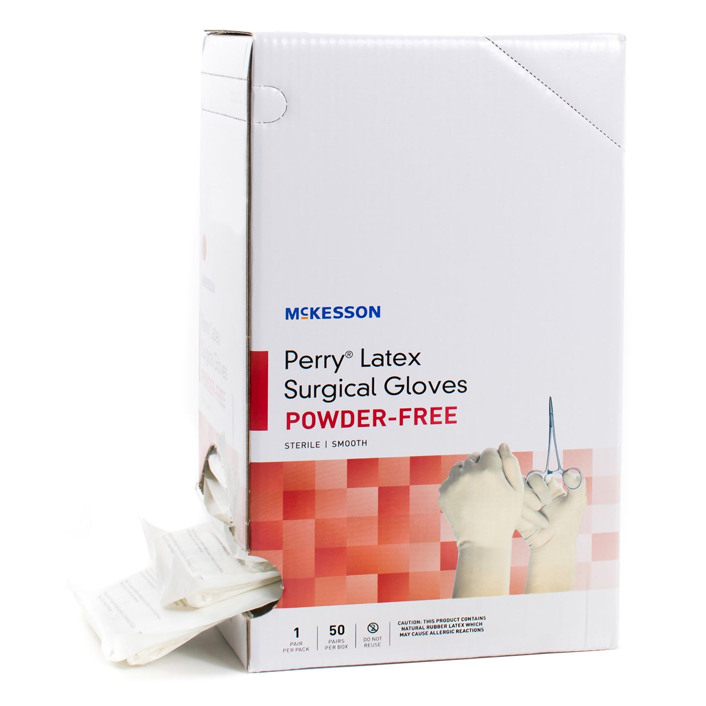 McKesson Perry® Performance Plus Surgical Glove, Size 6, Cream 20-1060N