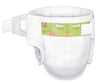 Unisex Baby Diaper Cardinal Health™ Wings™ Size 3 / Medium Disposable Heavy Absorbency - 80028A