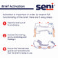 Seni® Super Heavy Absorbency Incontinence Brief, Extra Small S-XS25-BS1