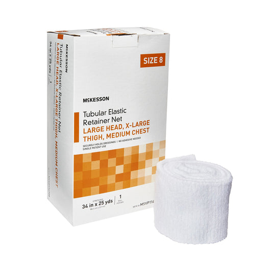 McKesson Tubular Bandage, Size 8, 25 Yard MSVP114708