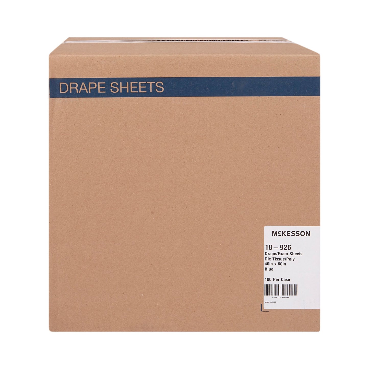 McKesson Nonsterile Physical Exam Drape, 40 x 60 Inch 18-926