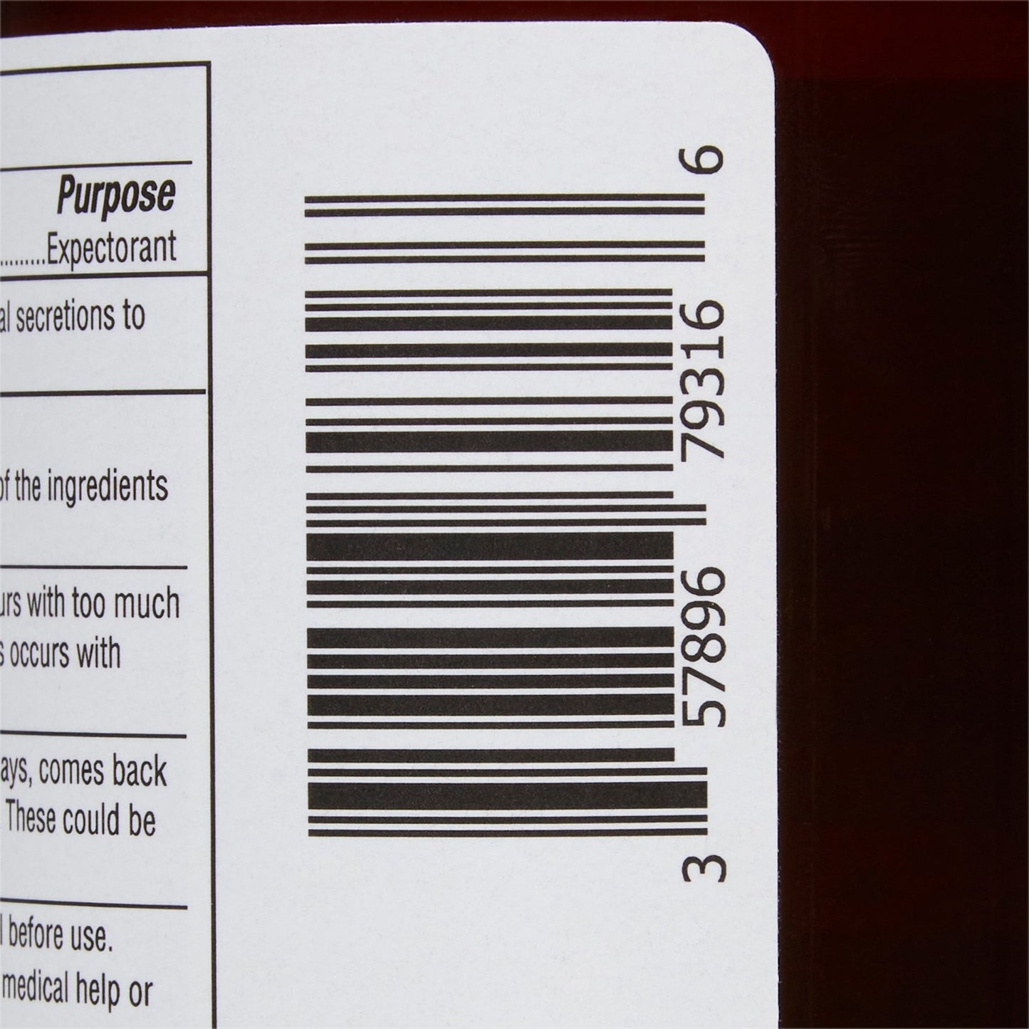 Geri-Care® Guaifenesin Cold and Cough Relief, 16-ounce Bottle QROB-16-GCP