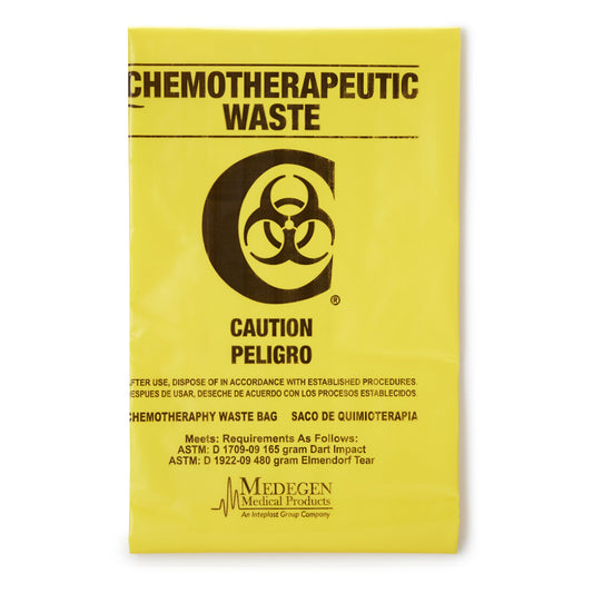 McKesson Brand ULTRA-TUFF Chemotherapy Waste Bag 03-47CBL4, Case of 100