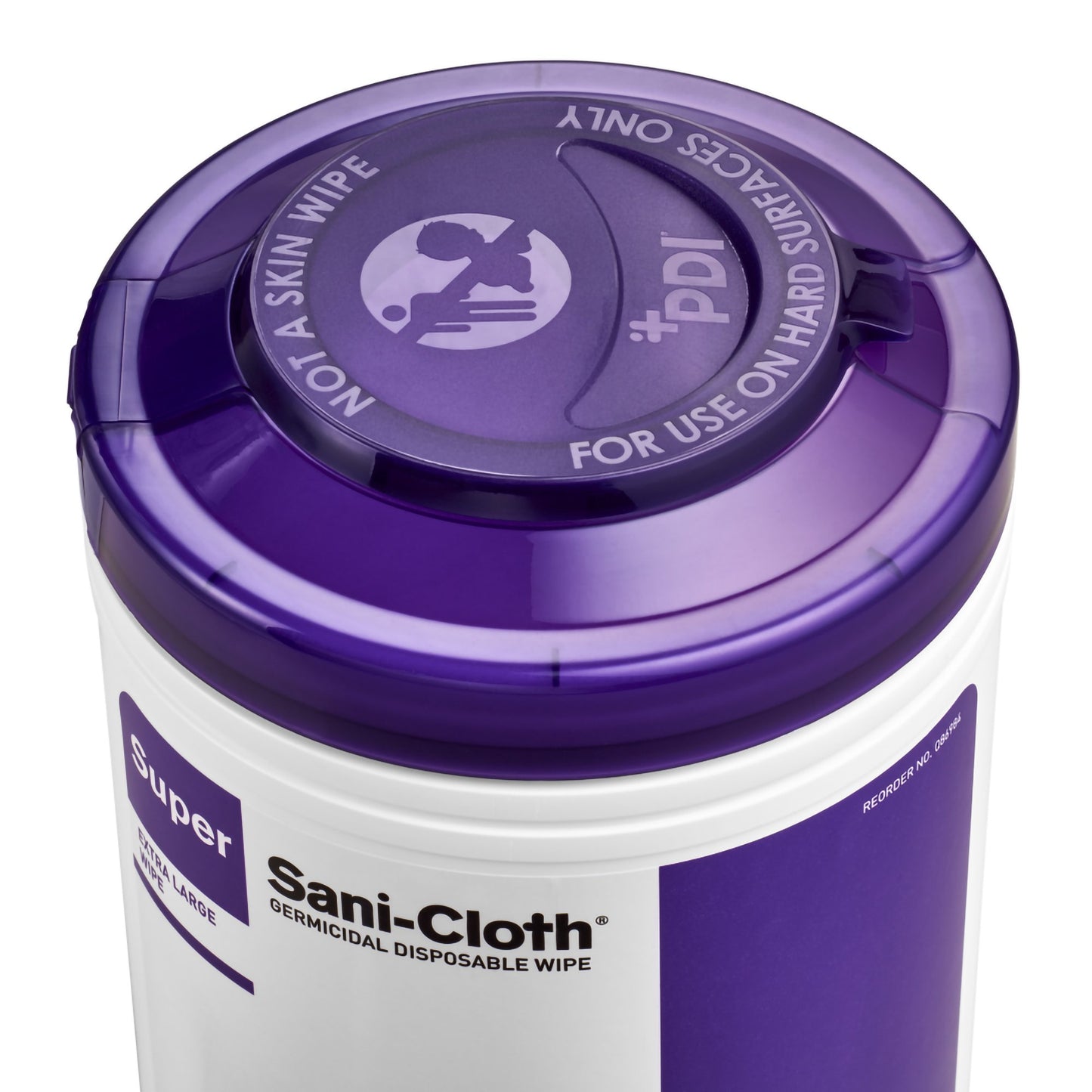 Super Sani-Cloth® Extra Large Germicidal Disinfectant Wipes, Canister, 75 ct. P86984