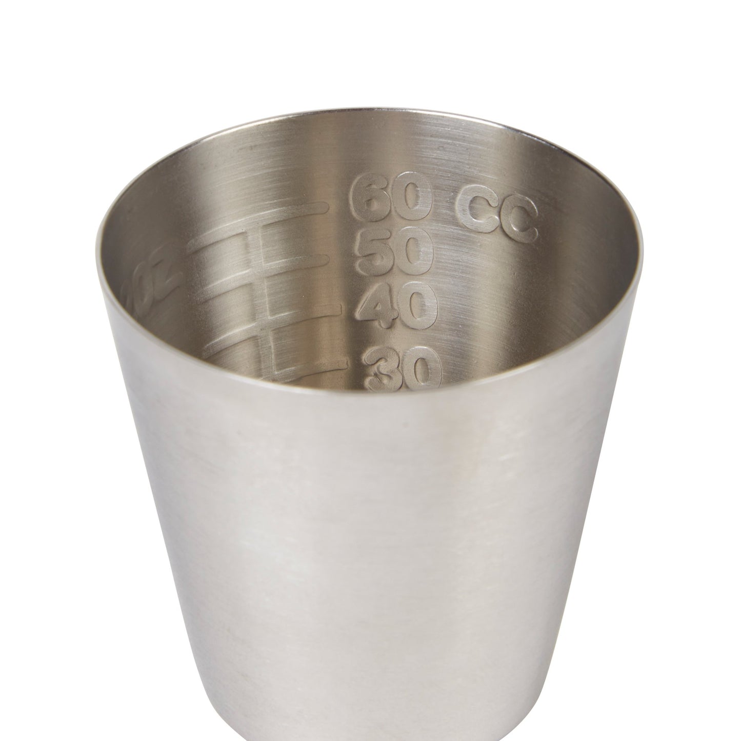 McKesson Argent™ Stainless Steel Graduated Medicine Cup, 2-ounce capacity 43-1-015