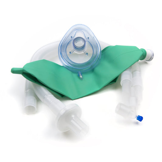 McKesson Anesthesia Breathing Circuit Expandable Tube 72 Inch Tube Dual Limb Adult 3 Liter Bag Single Patient Use - 16-D72L