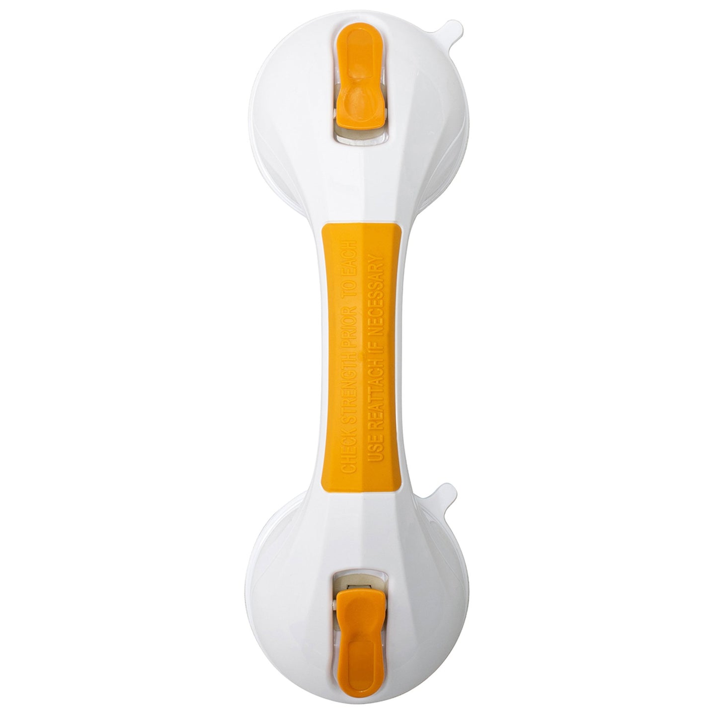 McKesson White / Yellow Plastic Suction-Cup Grab Bar 146-RTL13082