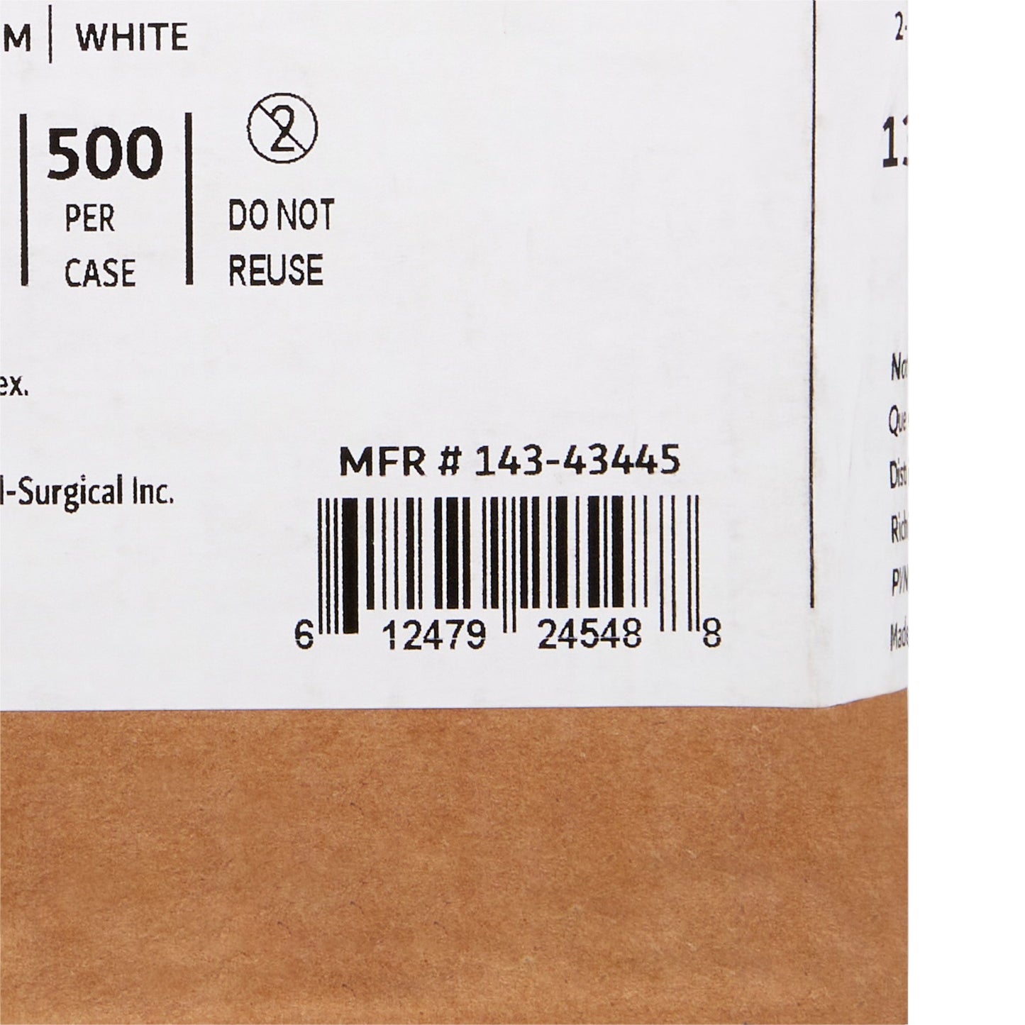 McKesson White Dental Bib, 13-1/2 x 18 Inch 143-43445